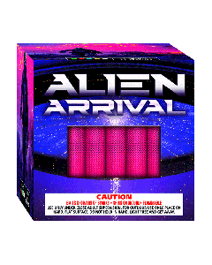 ALIEN ARRIVAL 200 Gram Fountain by Fox Fireworks